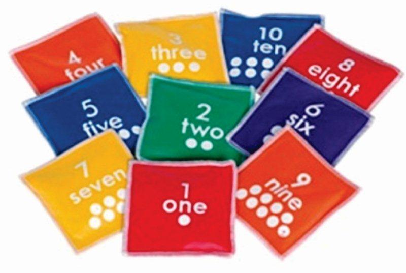 BEAN BAGS NUMBERS (BB-NMBR4)
