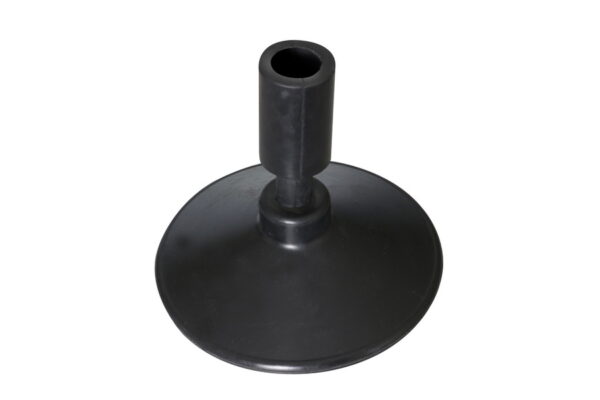 RUBBER BASE POLE